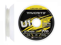 Флюорокарбон Favorite U1 FC 7m #14/0.62mm 50.8lb/23.06kg
